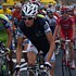 Frank Schleck pendant la sixime tape du whrend der sechsten Etappe der Tour de France 2009